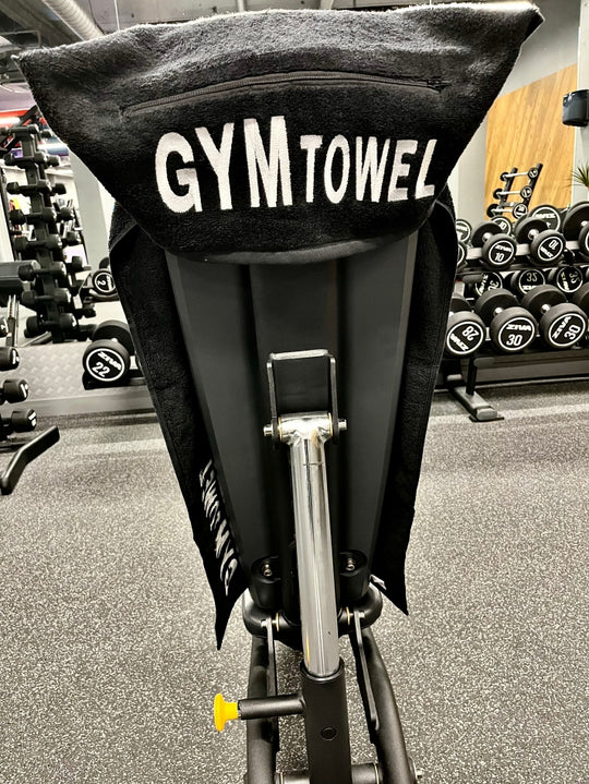 Sporthanddoek Fitness Handdoek met Rits Opbergvak en Sleeve