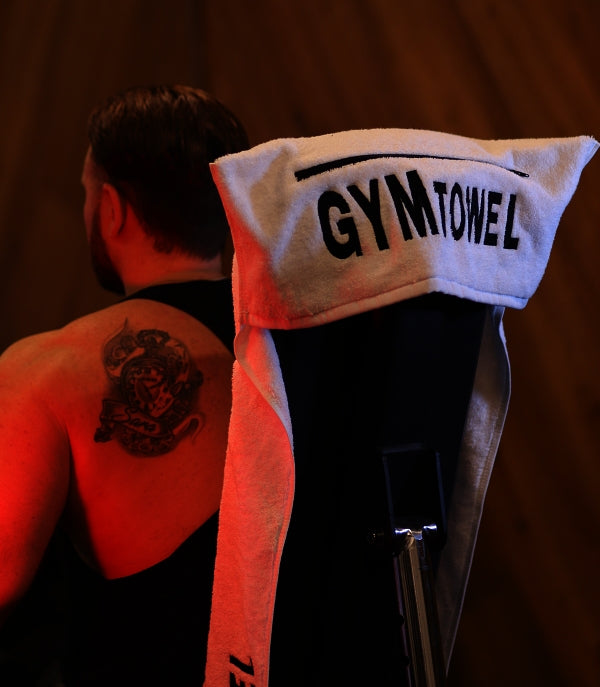 Sporthanddoek Fitness Handdoek met Rits Opbergvak en Sleeve